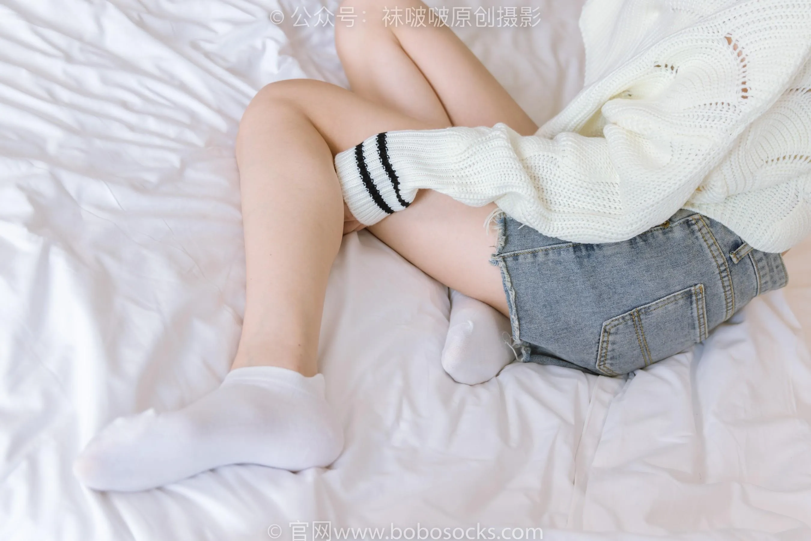 [BoBoSocks袜啵啵]NO.222 小甜豆-长靴、白棉袜、裸足[23] [47P]插图2